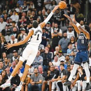 火锅王文班再献逆天数据 单月封盖数已超10支球队